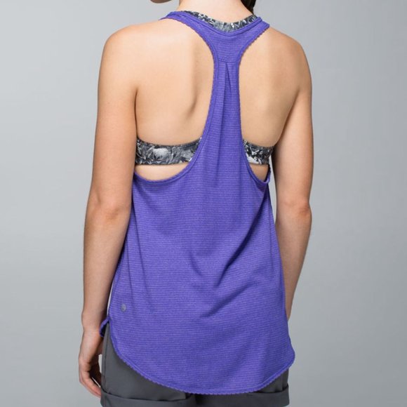 Lululemon 105 F Singlet - Heathered Bruised Berry - Picture 2 of 6